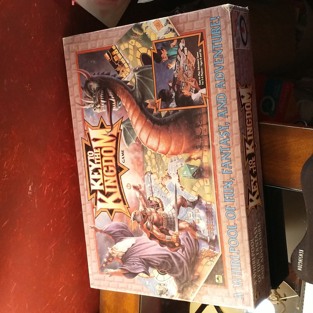 1992 Key To The Kingdom Classic Strategy Board Game - Pre-owned